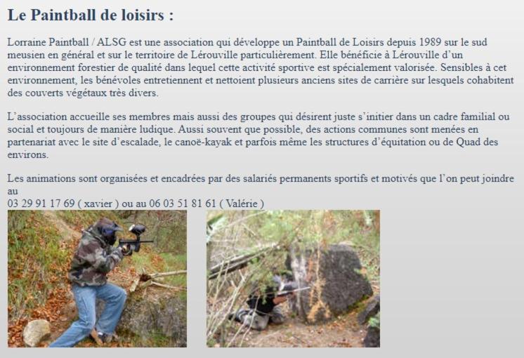 L'Oree Des Champs Lerouville Экстерьер фото